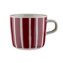 Marimekko - Tasse Piccolo avec anse 200 ml, naturel / bourgogne