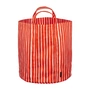 Marimekko - Piccolo Panier à linge 32 x 37 cm, rouge / blanc