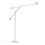Artemide - IXA Lampadaire LED, blanc-gris