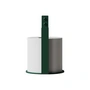 Nichba Design - Extra Distributeur de papier toilette, vert foncé