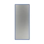 Nichba Design - miroir mural large, 145 x 60 cm, bleu