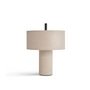 New Works - Margin Lampe de table LED portable avec batterie, beige