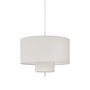 New Works - Margin Lampe suspendue Ø 70 cm, blanc