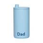 Design Letters - Travel Gobelet, 0.35 l, Dad / light blue