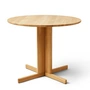 Form & Refine - Trefoil Table, Ø 90 cm, chêne naturel