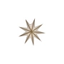 House Doctor - 9 Point Étoile de Noël Ø 30 cm, blanc cassé / champagne