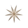 House Doctor - 9 Point Étoile de Noël Ø 45 cm, blanc cassé / champagne