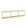 Karup Design - Groove Étagère murale, Wide, H 47,5 x 192 cm, pin naturel