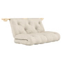 Karup Design - Hooked 135 Lit-canapé avec matelas Bravo 135 x 200 cm, beige
