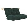 Karup Design - Hooked 135 Lit-canapé avec matelas Bravo 135 x 200 cm, seaweed
