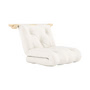 Karup Design - Hooked Fauteuil-lit avec matelas Bravo 75 x 200 cm, natural