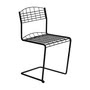 Grythyttan - Chaise de jardin High Tech, noir