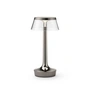 Flos - Bon jour Unplugged Lampe de table à accu, Color Tune, black chrome