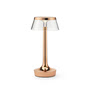 Flos - Bon jour Unplugged Lampe de table à accu, Color Tune, cuivre