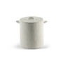 Searx - Earth Pot avec couvercle S, blanc