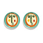 Serax - Feast Face 2 Assiette S, mix (lot de 2)