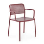 Kartell - Audrey fauteuil de jardin, bordeaux