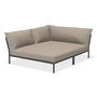 HOUE - Level 2 Cozy Sofa, gauche, dark grey / ash