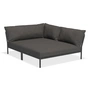 HOUE - Level 2 Cozy Sofa, droite, dark grey / dark grey basic