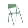 Weltevree - Flip-up Outdoor Chaise pliante, vert pâle (RAL 6021)
