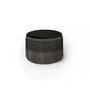 nanimarquina - Tres Persian Pouf, Ø 60 x H 43 cm, medium, noir
