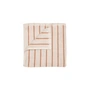 Blomus - Arto Serviette de bain, 100 x 50 cm, moonbeam / amber brown
