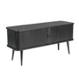 Zuiver - Barbier Sideboard avec portes coulissantes, noir