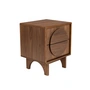 Zuiver - Groove Table de nuit, noyer