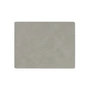 Lind DNA - Set de table Square M, 3 4. 5 x 2 6. 5 cm, Nupo gris clair