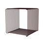 Montana - Panton Wire Étagère / Table d'appoint 34,8 cm, noir-rouge