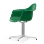Vitra - Eames Plastic Armchair DAL RE, poli / émeraude (patins en feutre basic dark)