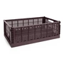 HAY - Colour Crate Corbeille XL, 68 x 42 cm, bordeaux, recycled