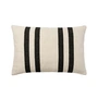 Broste Copenhagen - Sigrun Taie d'oreiller, 40 x 60 cm, beige clair / noir