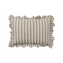Broste Copenhagen - Ina Taie d'oreiller, 40 x 60 cm, brown kelp / castle beige