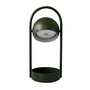 Frandsen - Ball Lampe de bureau portable à batterie (LED), vert olive