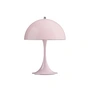 Louis Poulsen - Panthella 250 Portable V3 Lampe de table LED à batterie, opale pale rose