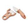 LIEWOOD - Pertense éplucheur et couteau, tuscany rose (2 pcs.)
