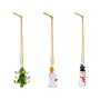 & klevering - Merry Ornament #2, multicolore (set de 3)