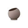 AYTM - Globe pot de fleurs, Ø 17 x H 15,4 cm, taupe / taupe