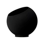 AYTM - Globe Pot de fleurs, Ø 43 x H 37,4 cm, noir / noir