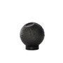 AYTM - Globe Bubbles Vase Ø 10 cm, noir / noir
