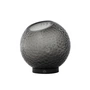 AYTM - Globe Bubbles Vase Ø 17 cm, noir / noir