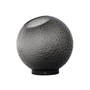 AYTM - Globe Bubbles Vase Ø 21 cm, noir / noir