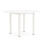 HAY - Annex Table de salle à manger Ø 120 cm, blanc / blanc crème