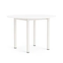 HAY - Annex Table de salle à manger Ø 110 cm, blanc / blanc crème