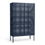 HAY - Perforated Cabinet L, bleu acier
