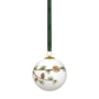 Kähler Design - Hammershøi Boule de Noël, blanche avec décoration 2025