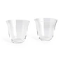 HAY - Curve Verre Tumbler, small, transparent (set de 2)