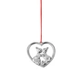 Rosendahl - Kissing Elves Pendentif H 6,5 cm, argent