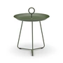 HOUE - EYELET Table d'appoint, Ø 45 cm, vert olive